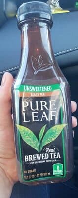 Pure Leaf Pure Leaf Unsweetened Real Brewed Tea No Sugar package