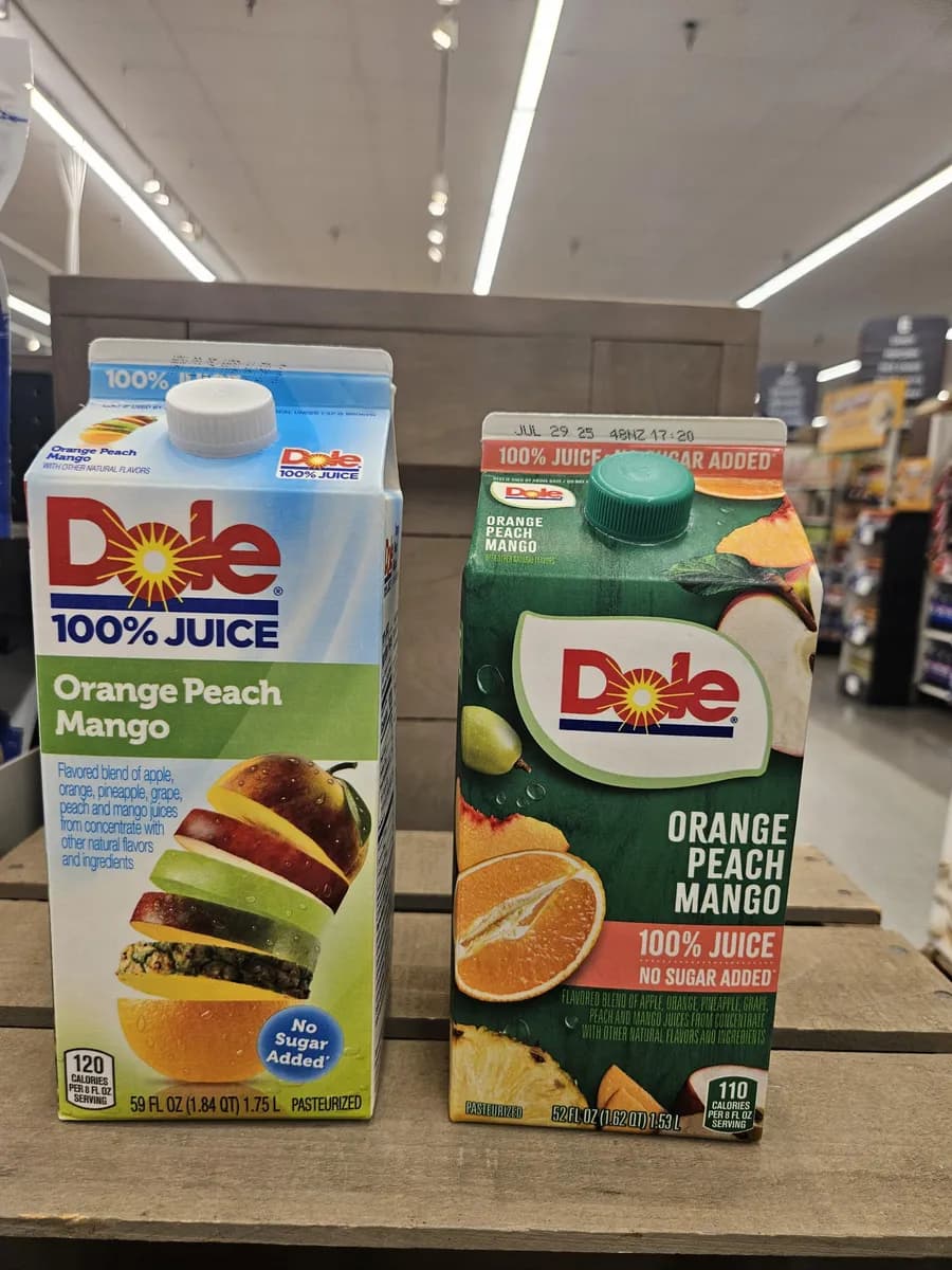 Dole Juice — 59fl oz to 52fl oz
