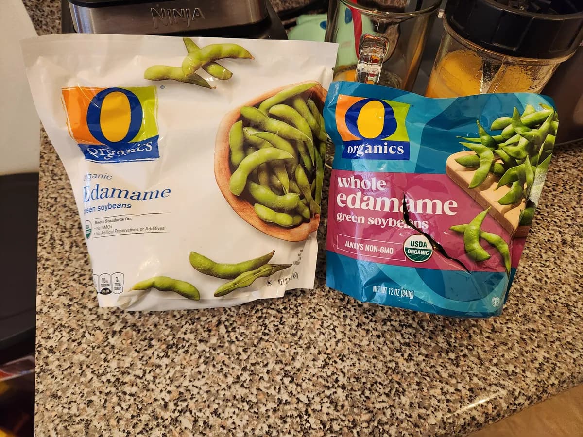 O Organics Edamame package photo