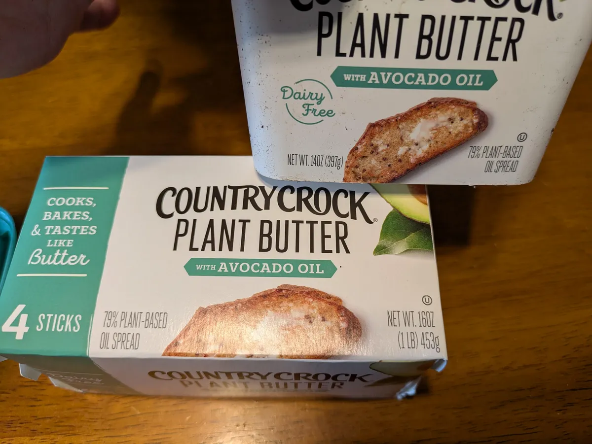 Country Crock Dairy Free Butter — 16oz to 14oz