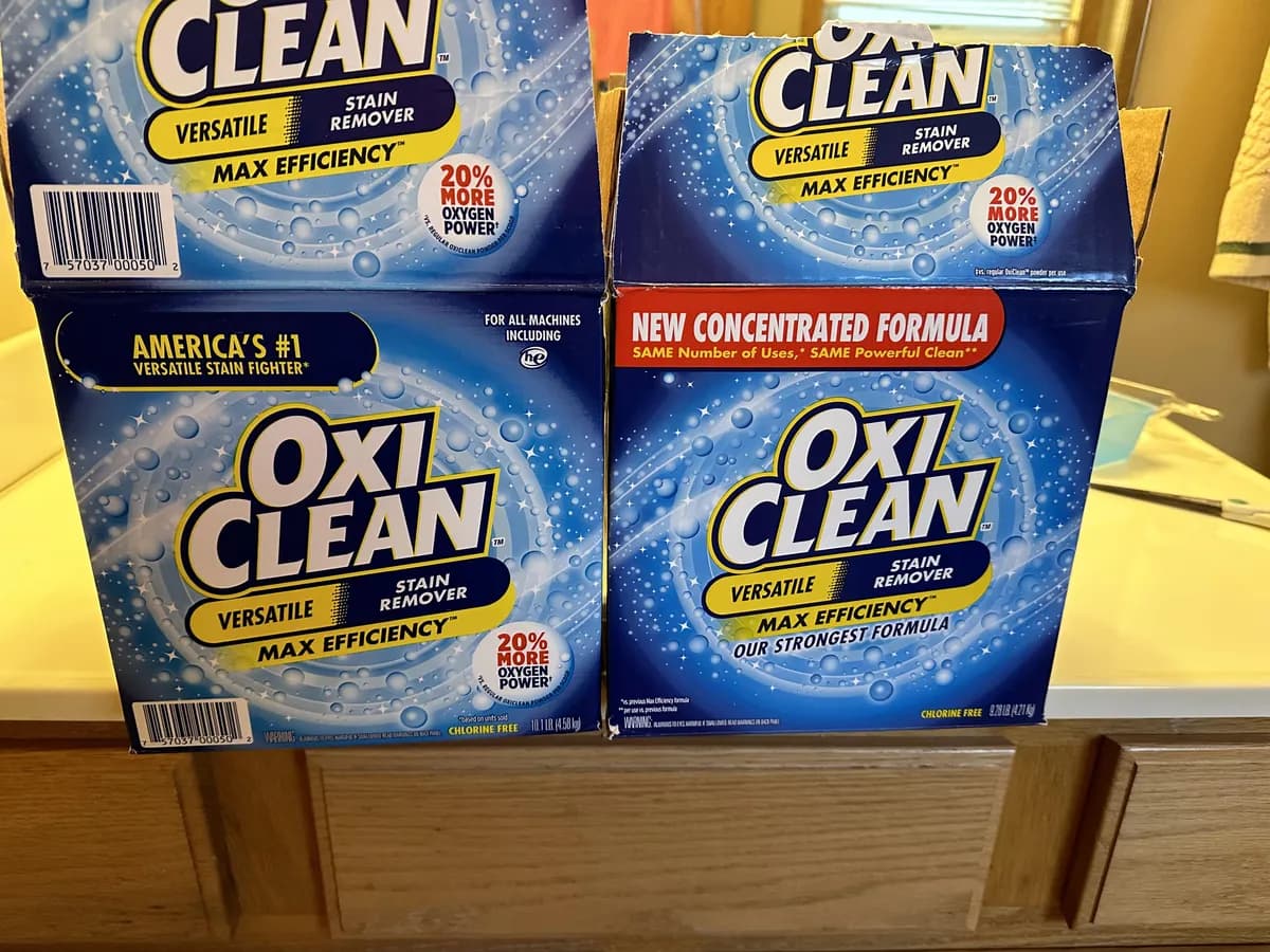 OxiClean OxiClean package photo