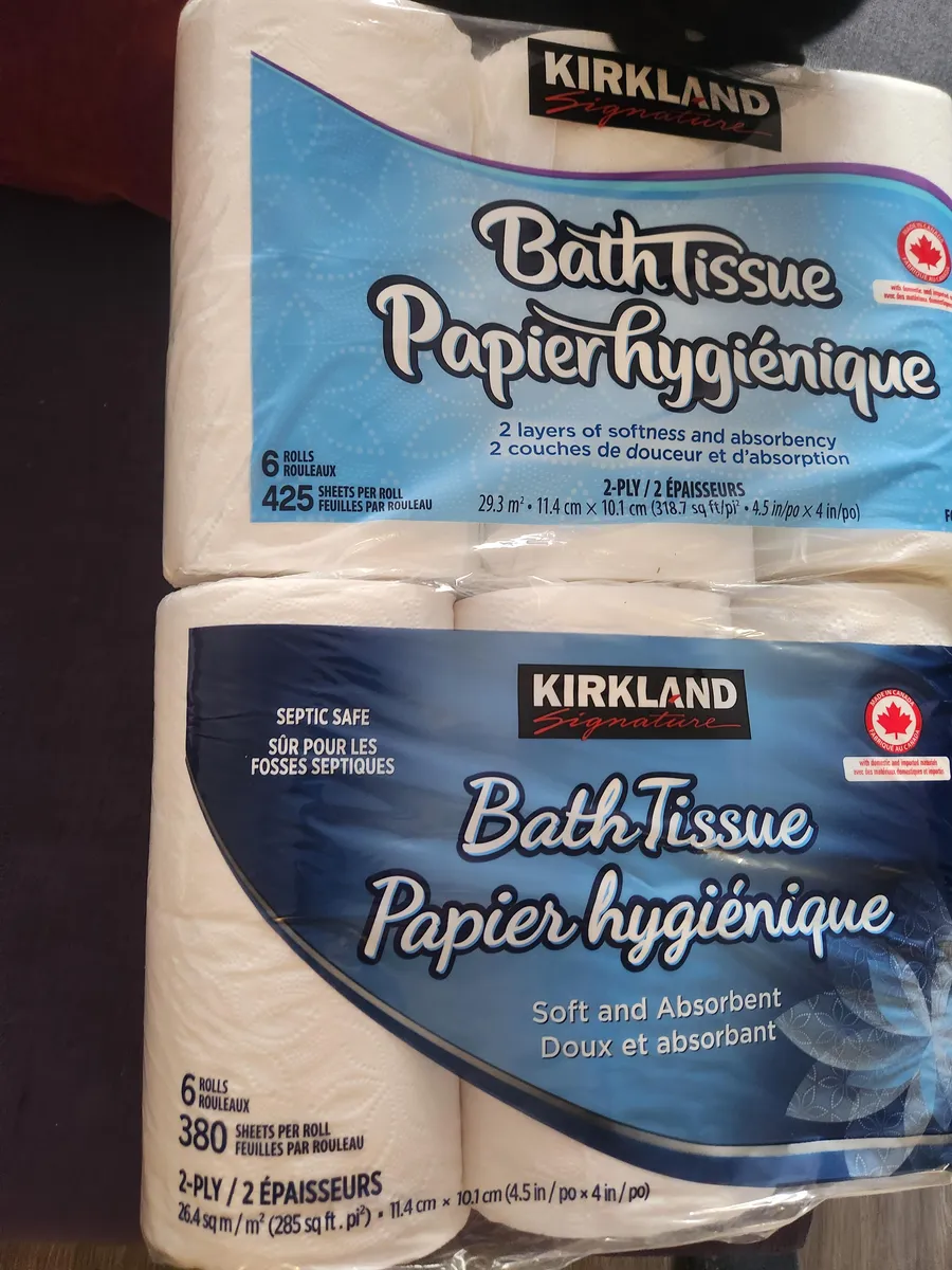 Kirkland Paper towels package photo