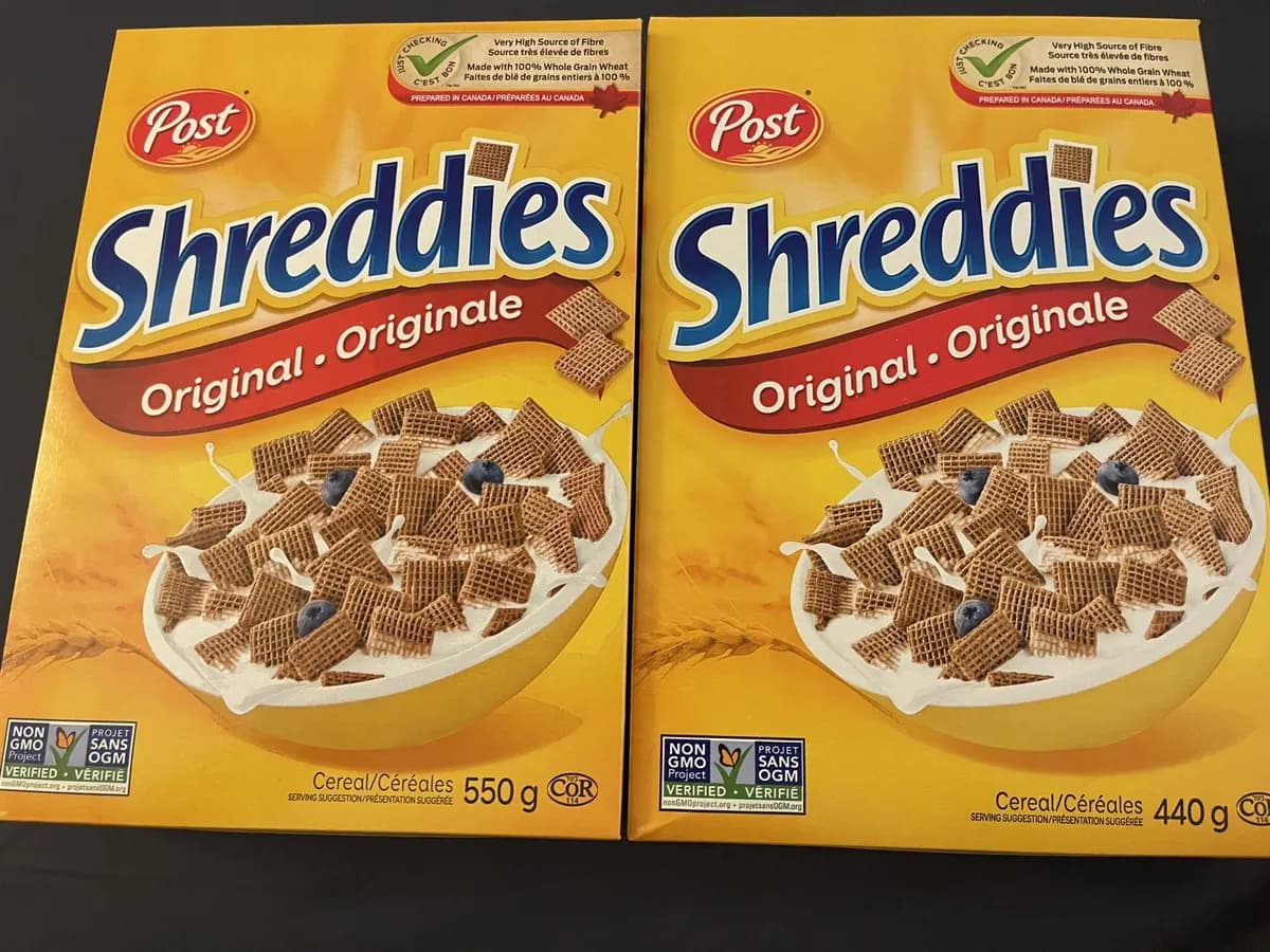 Shreddies Shreddies package photo