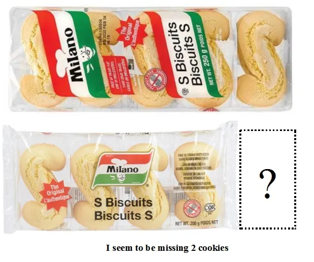 Milano Cookies — 10ct to 8ct