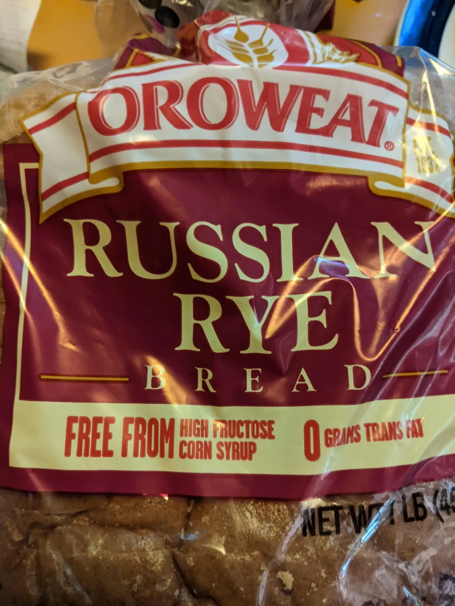 Oroweat Rye Bread