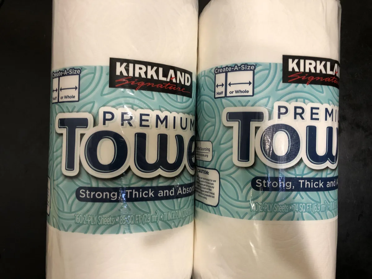 Kirkland Paper Towels package photo