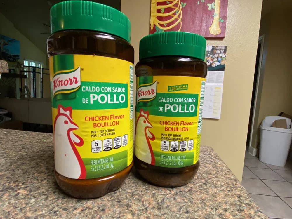 Knorr Bouillon — 35.2oz to 32oz