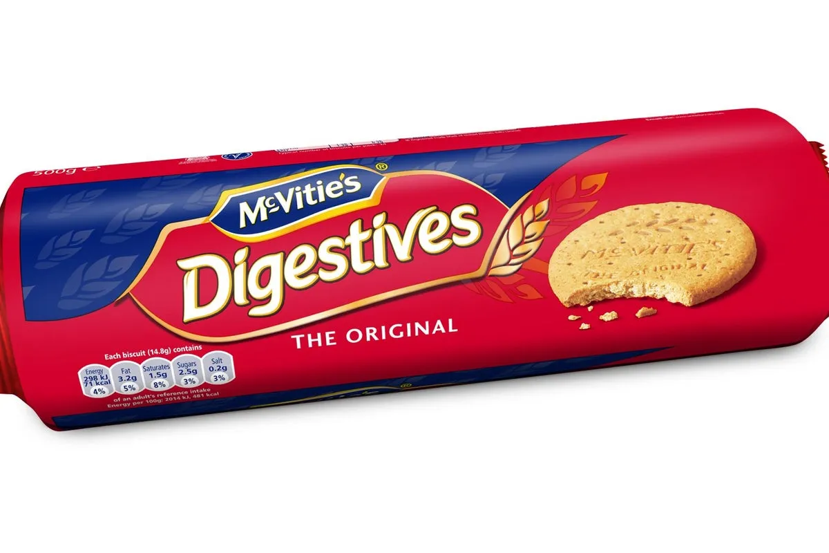 McVitie's Digestives — 500g to 400g