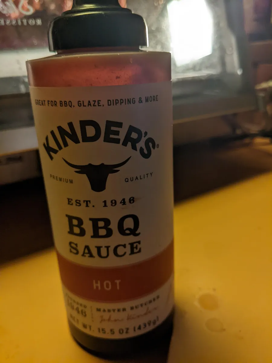 Kinder's BBQ Sauce — 20.5oz to 15.5oz