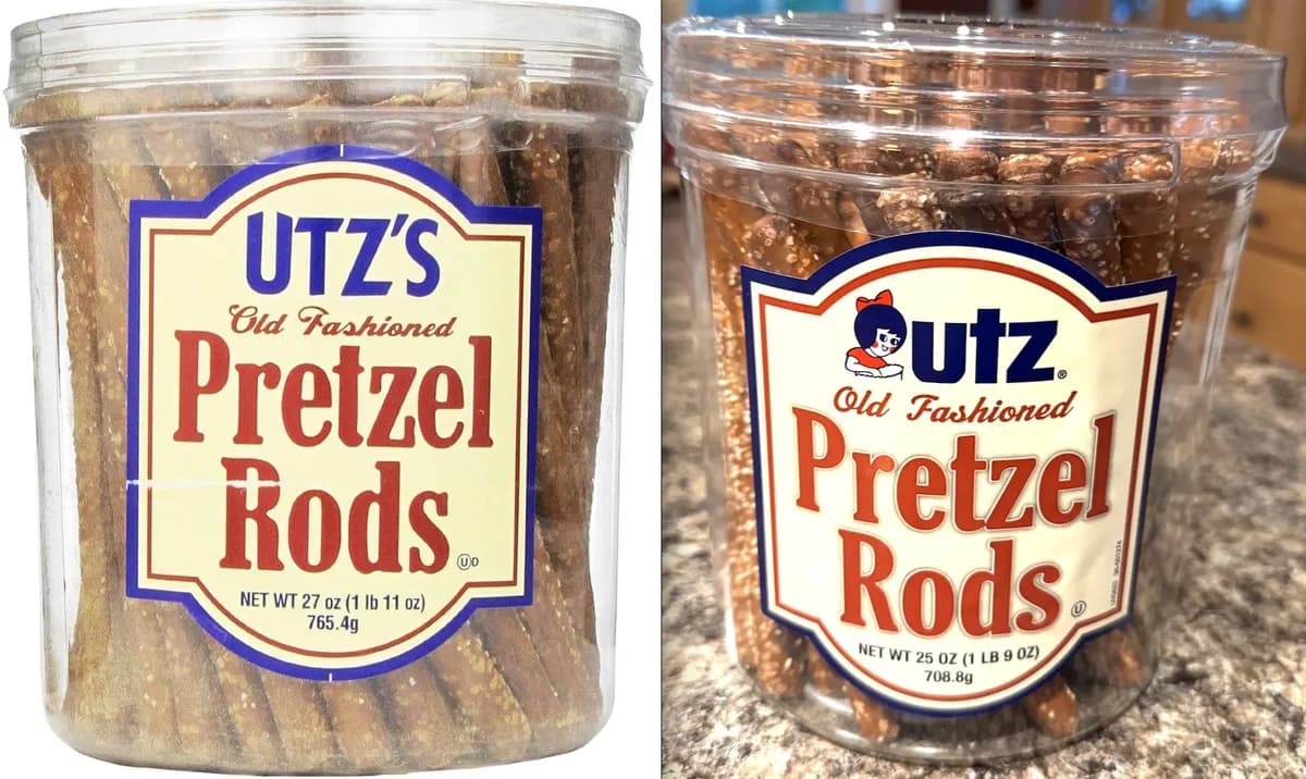Utz Pretzel Rods package photo
