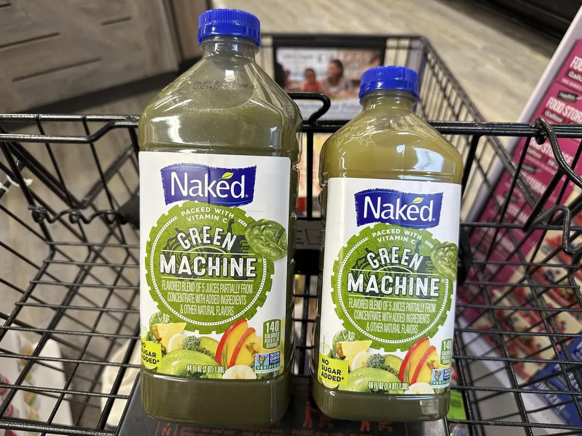 Naked Green Machine — 64oz to 48oz
