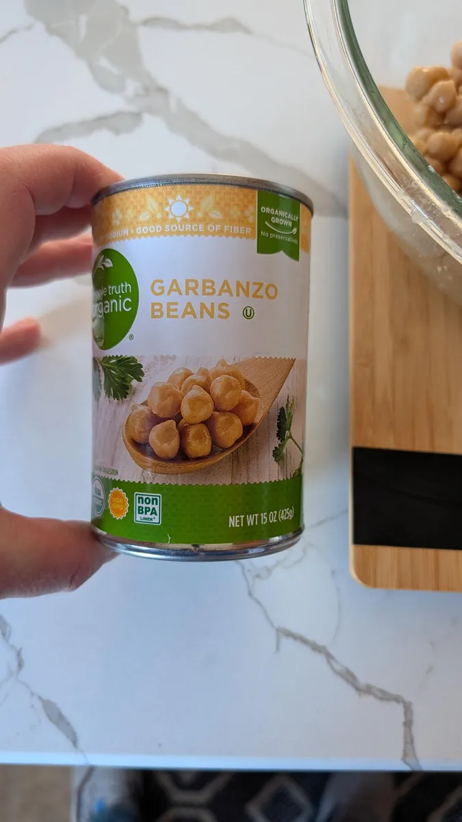 Simple Truth Organic Canned beans — 16oz to 15oz