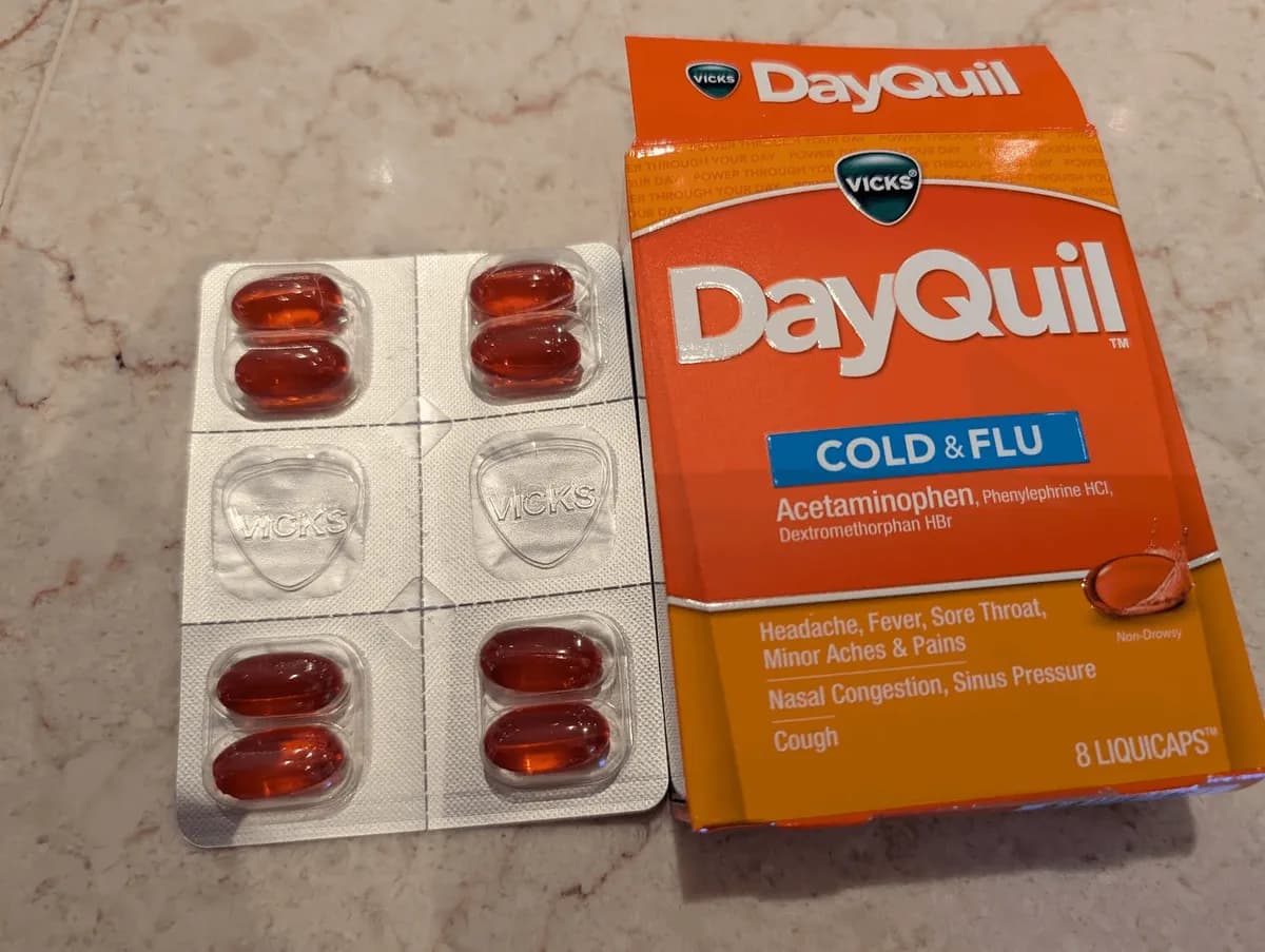 Vicks DayQuil — 12ct to 8ct