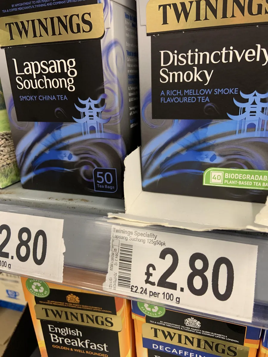 Twinings Tea package photo