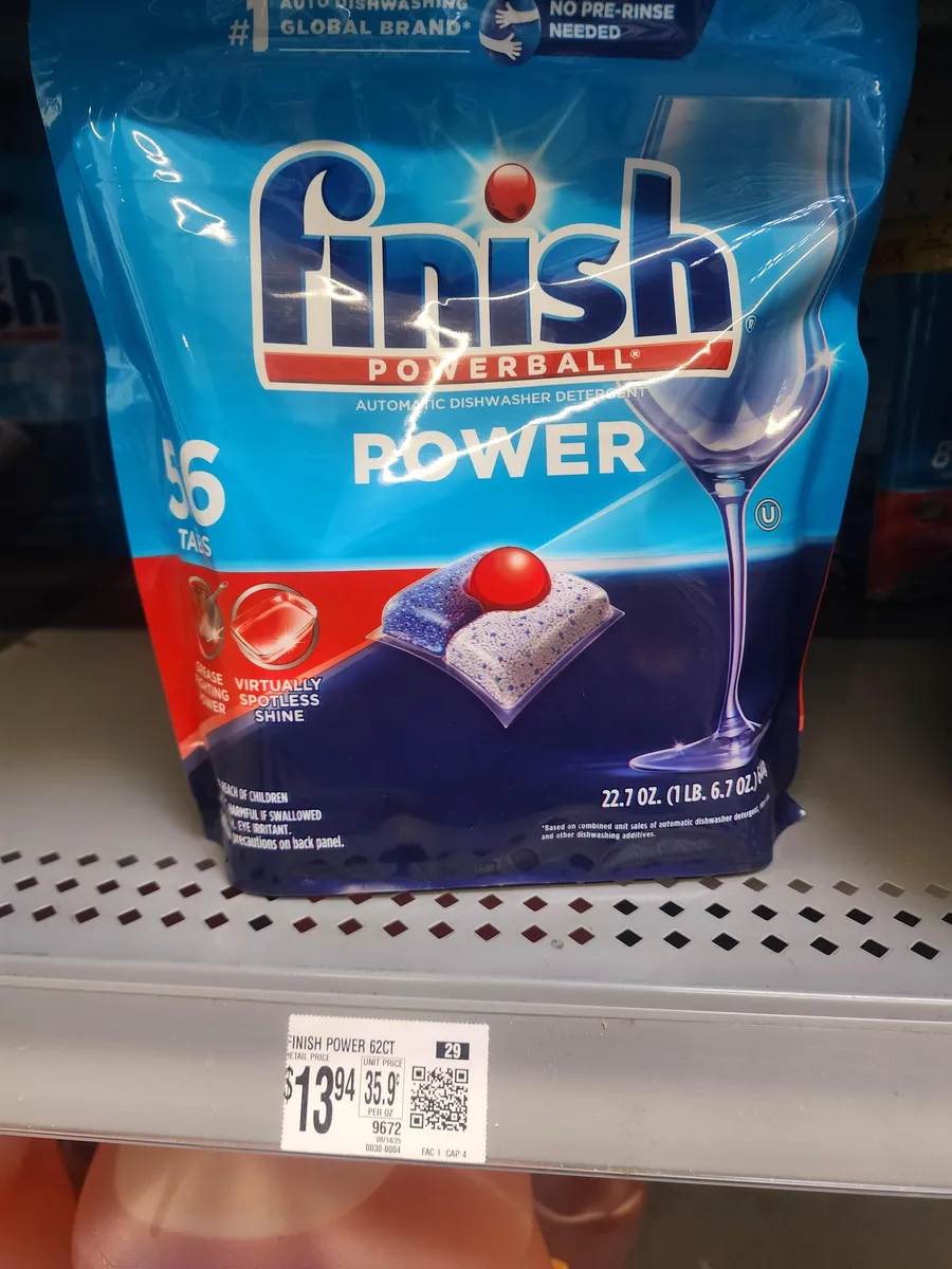 Finish Finish Power Detergent Pods package photo