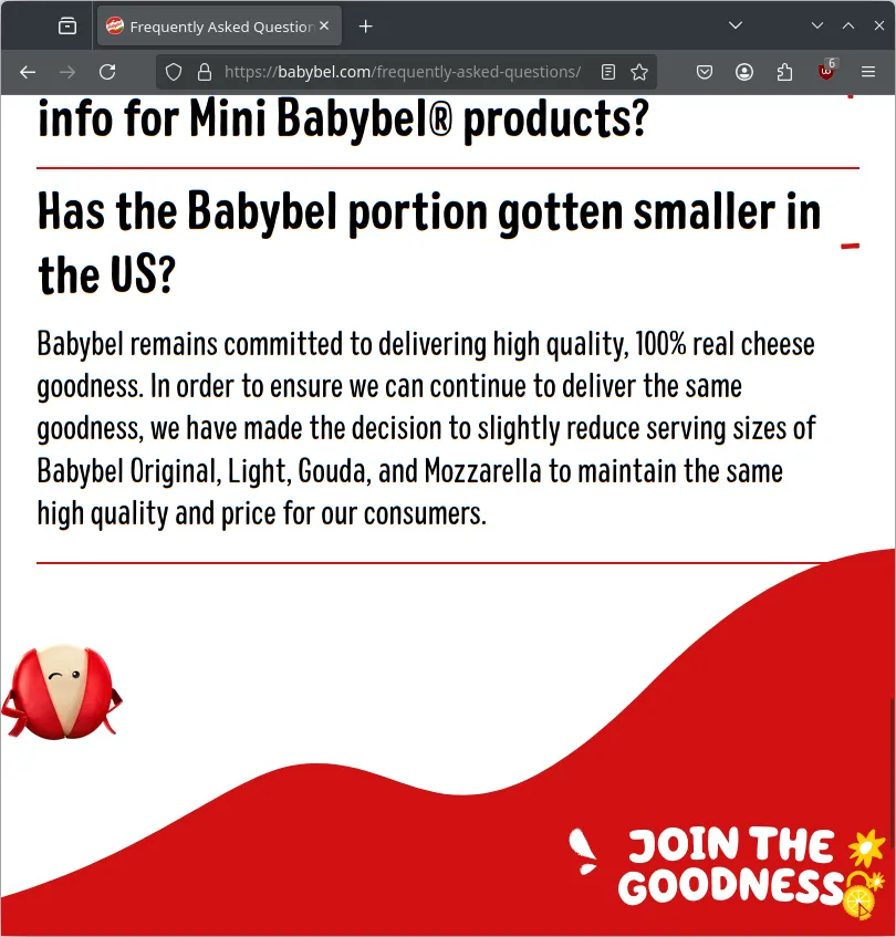 Babybel Babybel Cheese