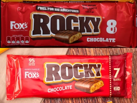Rocky Rocky bar — 8ct to 7ct