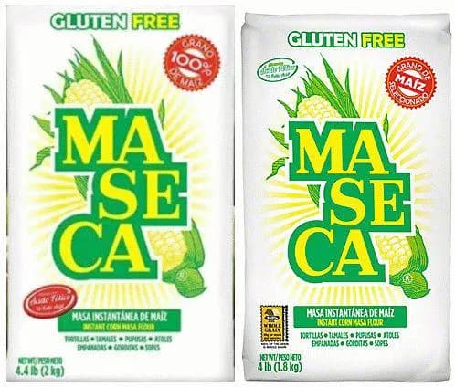 Maseca Corn Flour — 4.4lb to 4lb