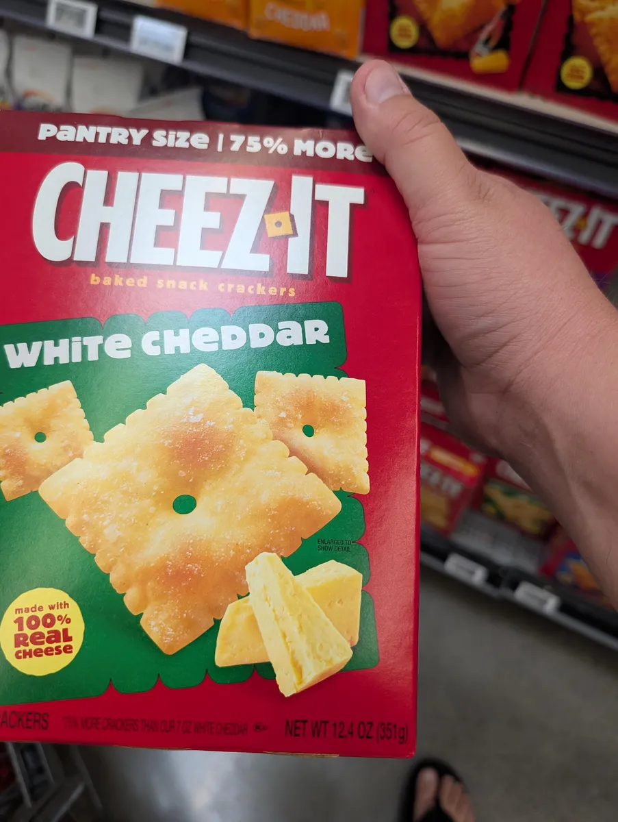 Cheez-Its Cheez-Its — 12.4oz to 7oz