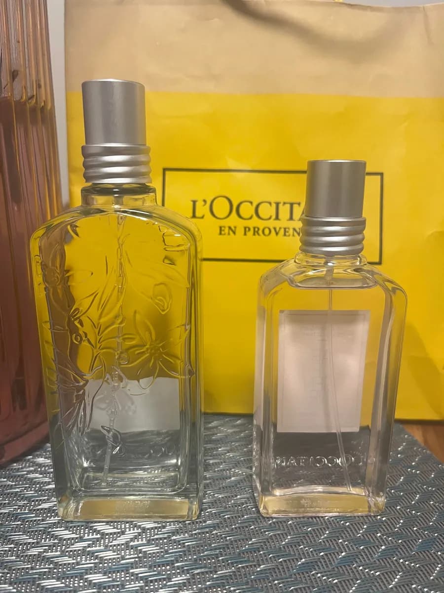 L'Occitane Perfume — 75ml to 50ml