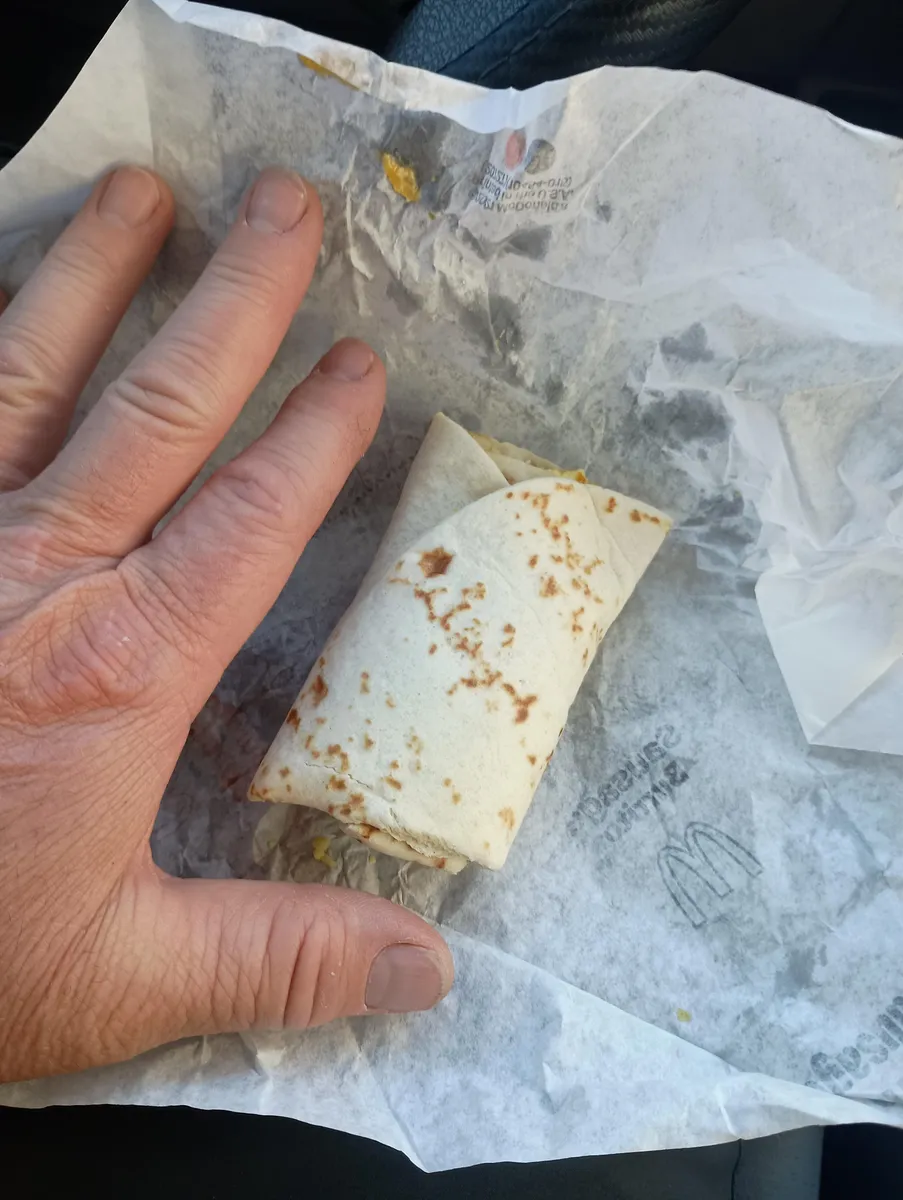 McDonald's Breakfast Burrito
