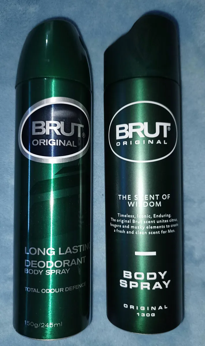 Brut Deodorant package photo