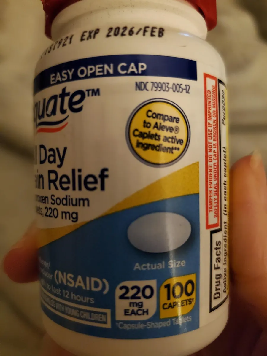 Walmart Naproxen Sodium package photo