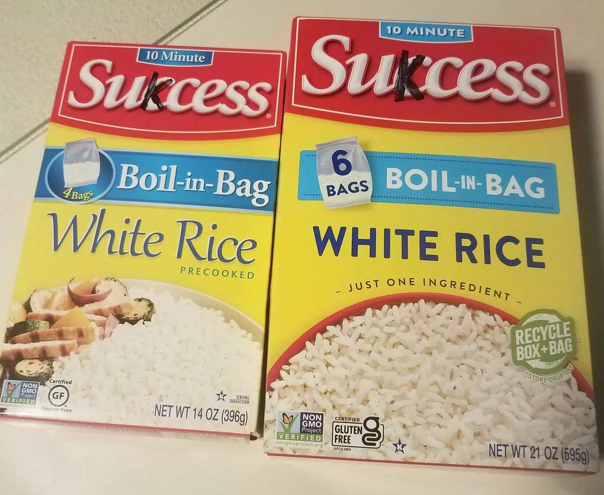 Sukcess Sukcess Rice — 59g to 50g