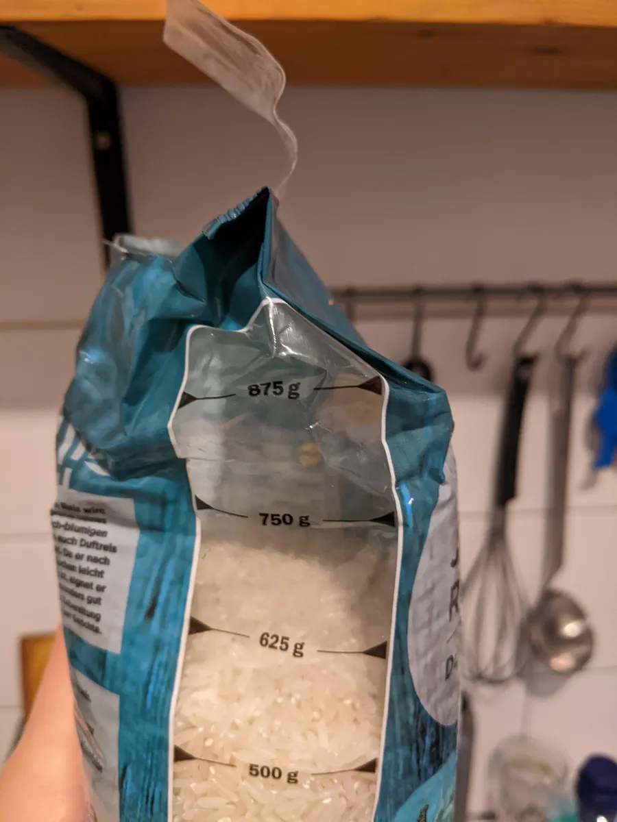 Lidl Jasmine Rice package photo