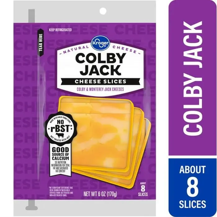 Kroger cheese slices package photo