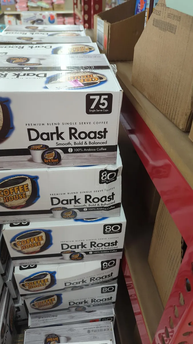 Ollie's Dark Roast Coffee Pods — 80ct to 75ct