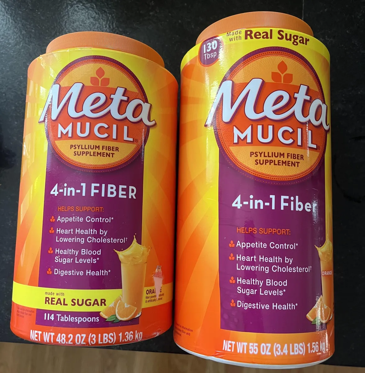 Procter & Gamble Metamucil — 55oz to 48.2oz