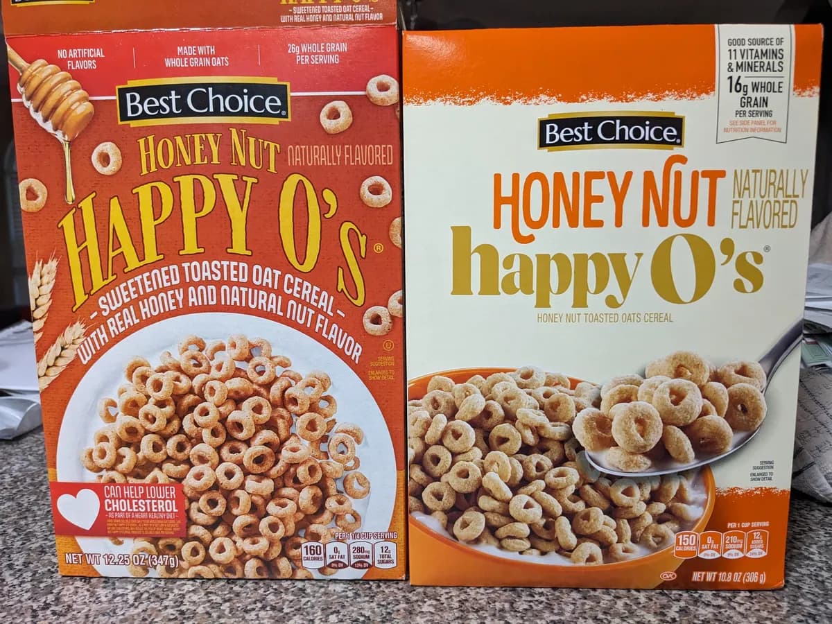 Happy O'S Happy O's cereal — 12.25oz to 10.8oz