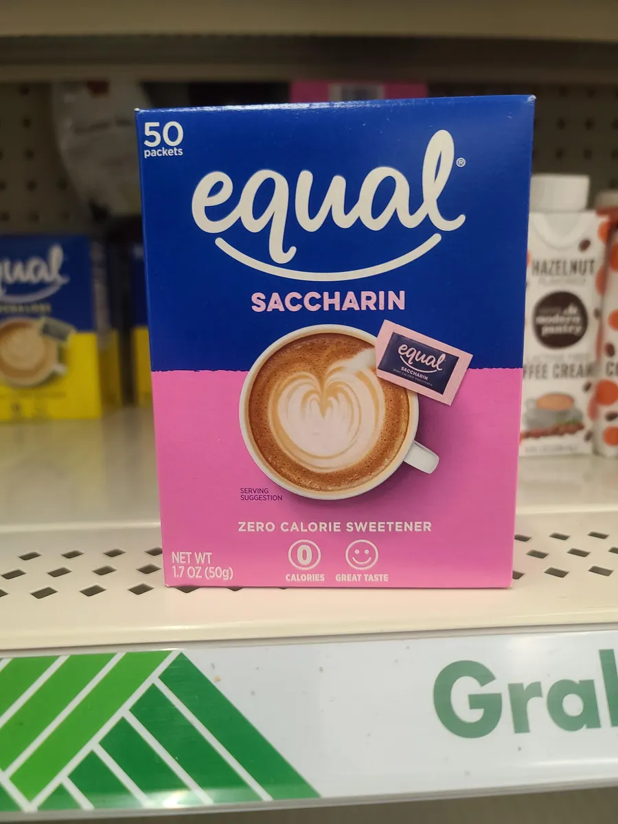 Dollar Tree Pink Sweetener package photo
