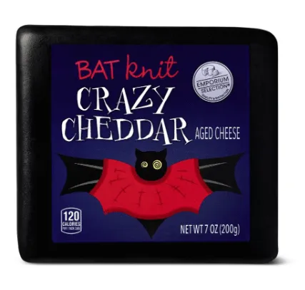 Aldi Special Halloween Cheese package photo