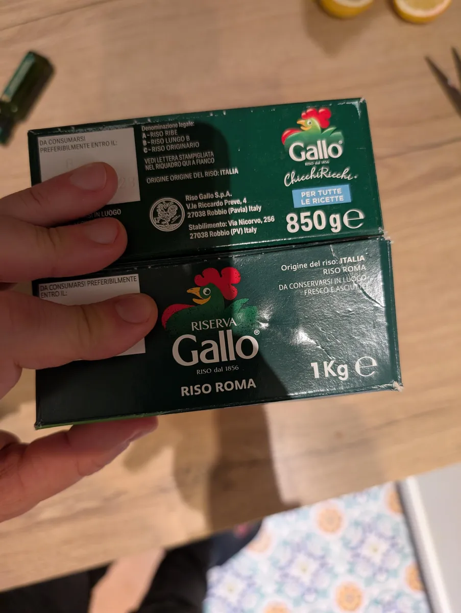 Gallo Rice — 1000g to 850g