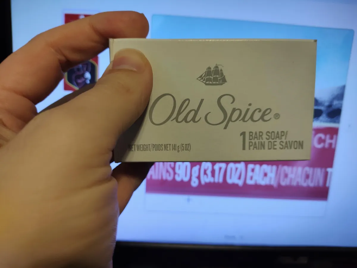 Old Spice Bar Soap — 5oz to 3oz
