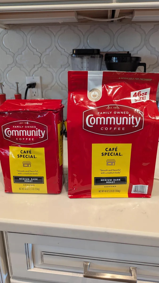 Community Coffee Community Coffee — 46oz to 40oz