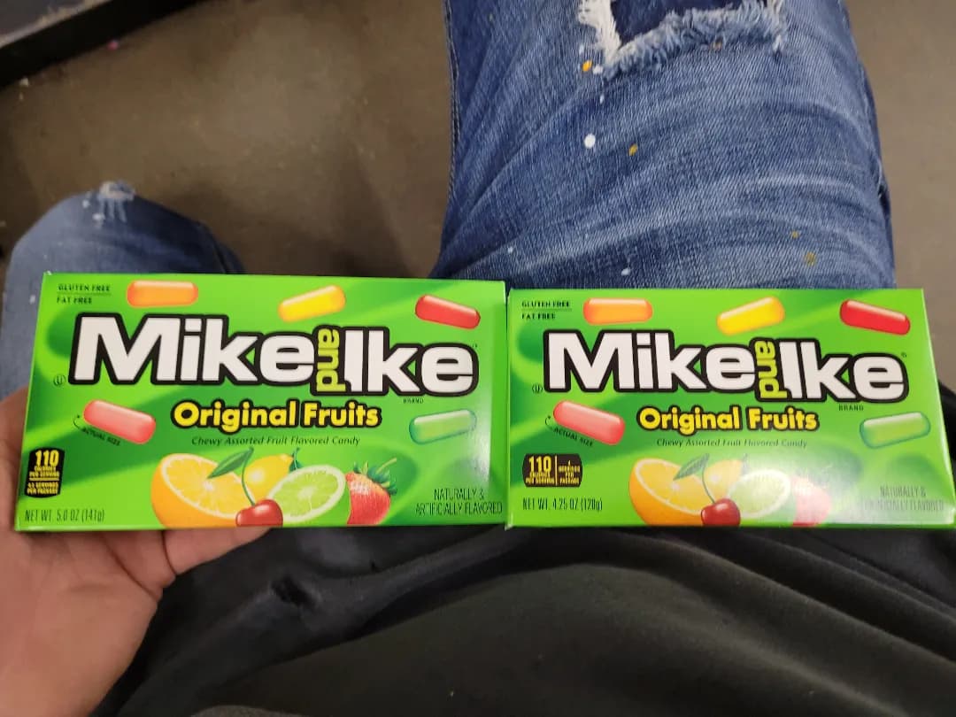 Mike and Ike Mike and Ike — 5oz to 4.25oz