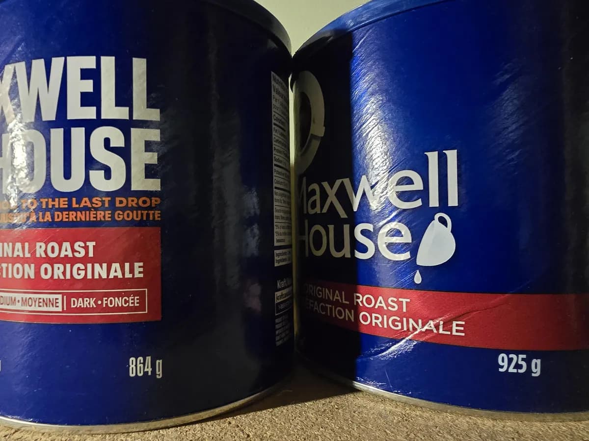 Maxwell House Wake Up Roast — 925g to 864g