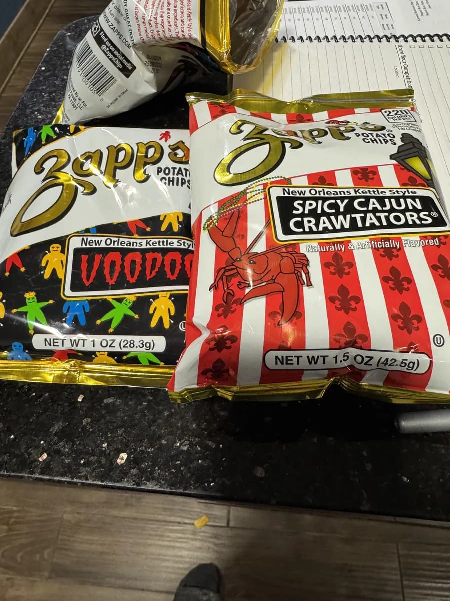 Zapp's Zapp's Chips — 1.5oz to 1oz