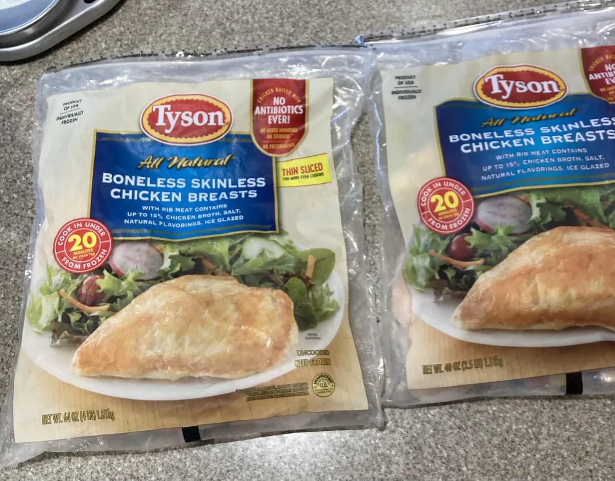 Tyson Frozen Chicken package photo