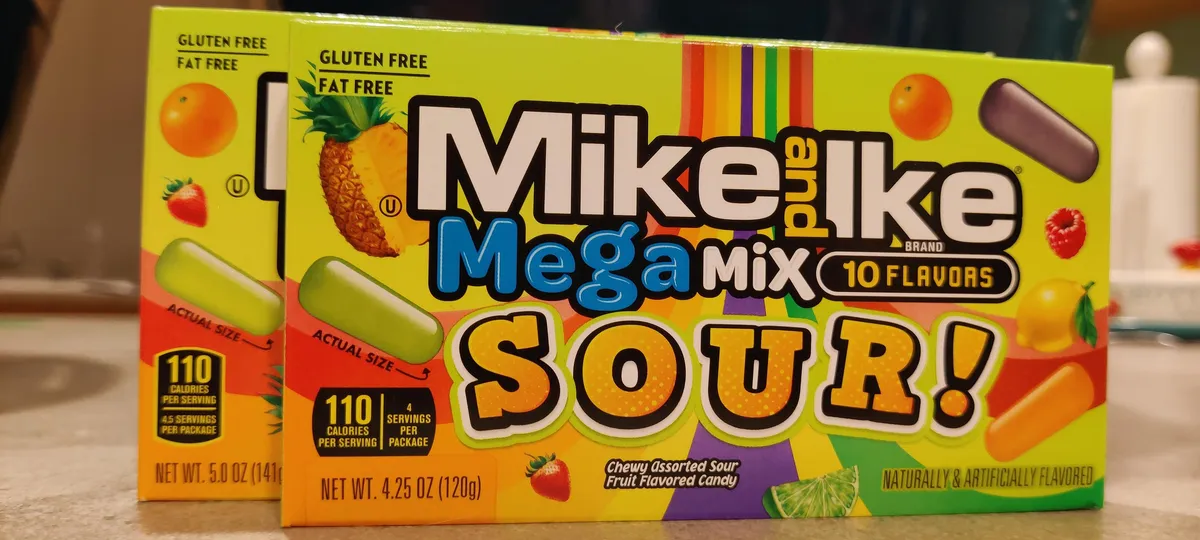Mike & Ike Mike & Ike — 5oz to 4.25oz