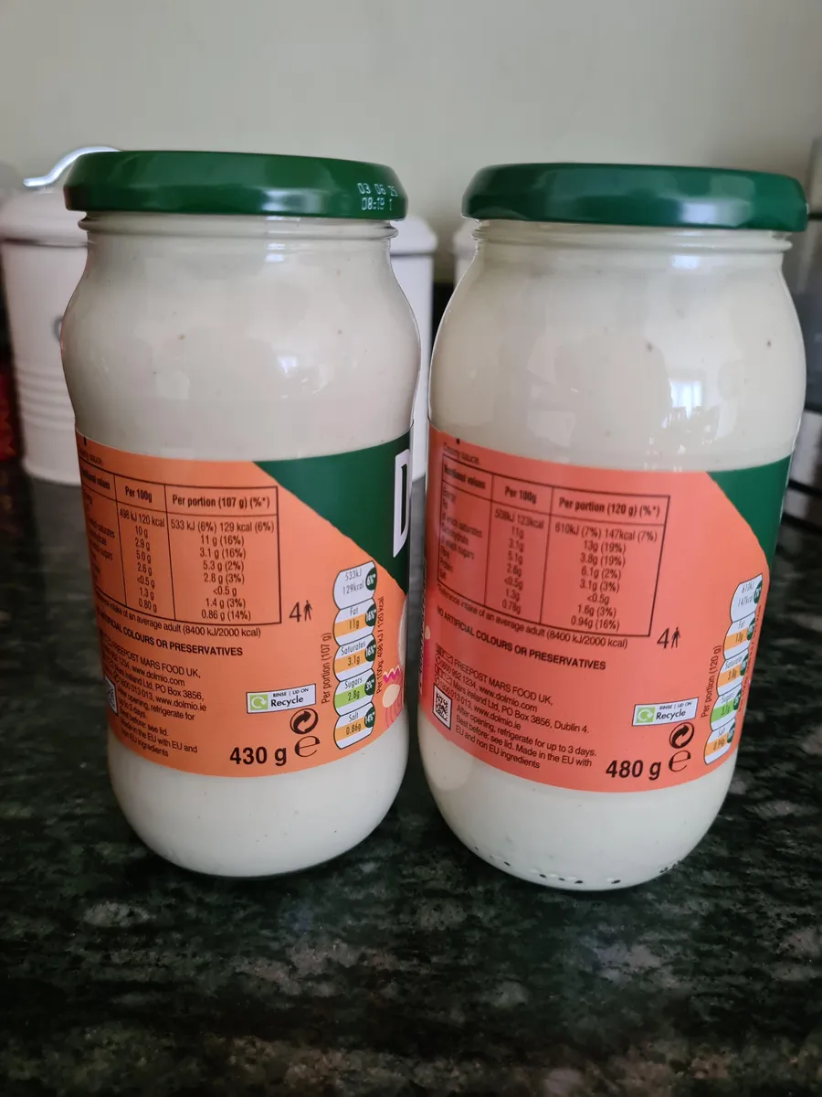 Dolmio Pasta Bake sauce package photo