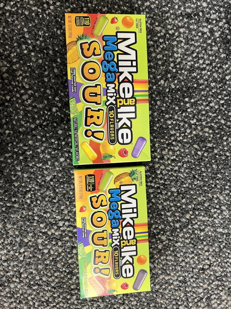 Mike and Ike Mike and Ike — 10.5oz to 9.75oz