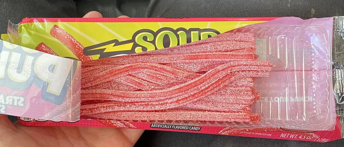 Sour Punch Straws
