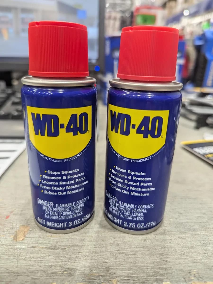 Wd-40 WD-40 — 3oz to 2.75oz