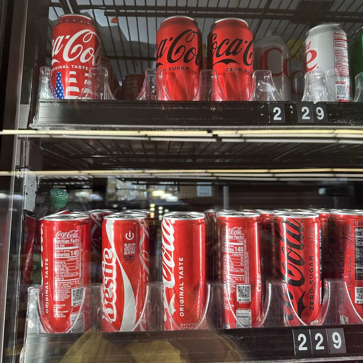 Coca-Cola Coca-Cola (Original Taste / Zero Sugar variants) — 16fl oz to 12fl oz
