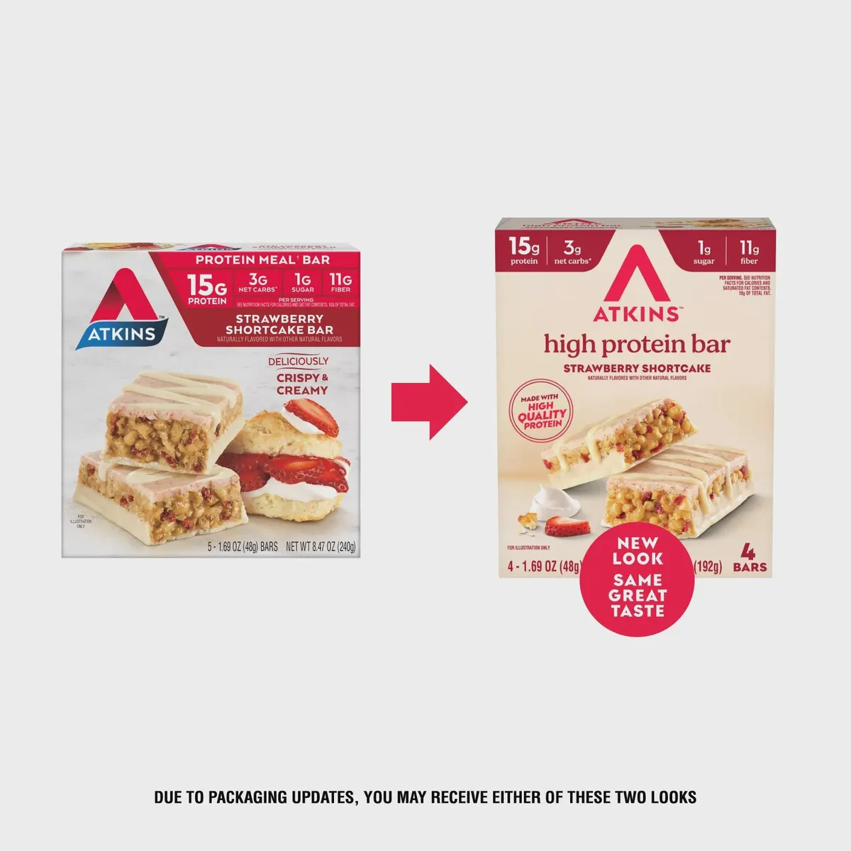 Atkins Atkins Bars — 5ct to 4ct
