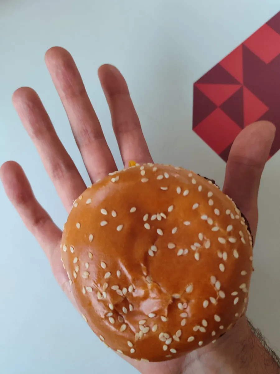 Burger King double cheeseburger